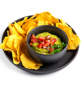 Naminė gvakamolė su „Nachos“ traškučiais